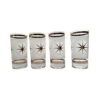 Load image into Gallery viewer, Fred Press Signed Atomic Gold Star Glasses (Set of 4)
