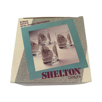 Load image into Gallery viewer, Edgar Watkins Signed Mid-Century Eclipse Double Old Fashion Glasses (Set of 4)
