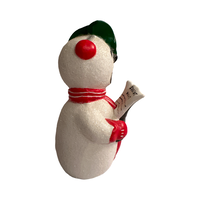 Load image into Gallery viewer, Ceramic Singing Snowman Figure
