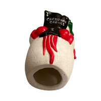 Load image into Gallery viewer, Ceramic Singing Snowman Figure
