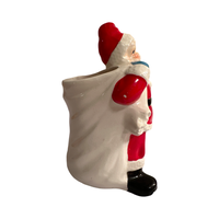 Load image into Gallery viewer, Relpco Vintage Santa with Gift Planter
