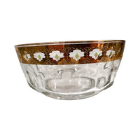 Load image into Gallery viewer, Culver Mid-Century Valencia Green 22-Karat Gold 5-Piece Salad Set
