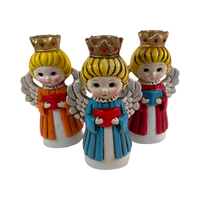 Load image into Gallery viewer, Vintage Homco Choir of Angels Candle Holder (Set of 3)
