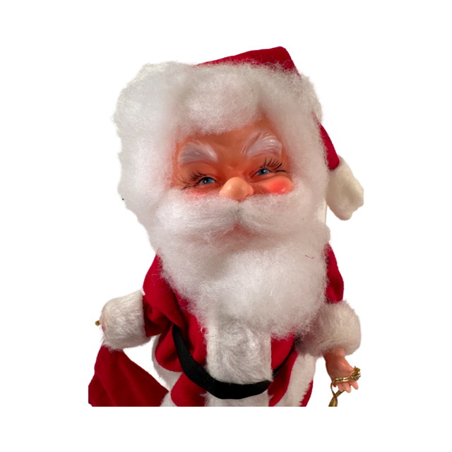 Vintage Homemade Mr and Mrs Santa Claus | Retro Solstice