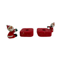 Load image into Gallery viewer, Holt Howard Vintage Santa Candle Climbers Set
