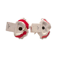 Load image into Gallery viewer, Holt Howard 1958 Spaghetti Trimmed Angel Candle Holders (Set of 2)
