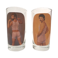 Load image into Gallery viewer, Vintage 1983 Sip and Strip Fantasy Glasses (Set of 4)
