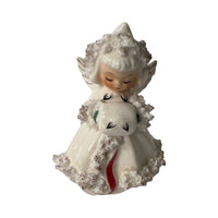 Load image into Gallery viewer, Holt Howard 1958 Spaghetti Trimmed Angel Candle Holder
