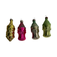 Load image into Gallery viewer, Vintage Russian Glass Snow White and the Seven Dwarfs Ornaments (Set of 8)
