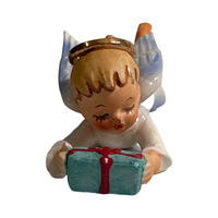 Load image into Gallery viewer, Schmid Brothers Christmas Angel with Present Figurine
