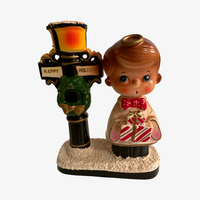 Load image into Gallery viewer, Vintage Blume Choir Boy with Presents Candle Holder
