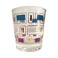 Load image into Gallery viewer, Mid-Century Geometric Glasses (Set of 4)
