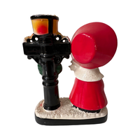 Load image into Gallery viewer, Vintage Blume Girl with Candy Canes Candle Holder
