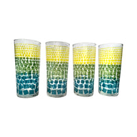 Load image into Gallery viewer, Vintage Pokee Signed Ombre Highball Glasses (Set of 4)
