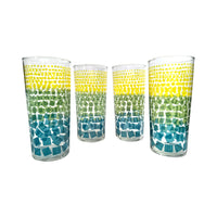 Load image into Gallery viewer, Vintage Pokee Signed Ombre Highball Glasses (Set of 4)
