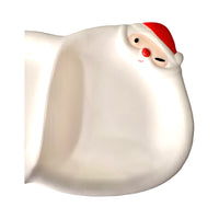 Load image into Gallery viewer, Napco Winking Santa Divided Vintage Candy Dish
