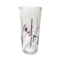 Load image into Gallery viewer, Libbey Glass Mid-Century Tiny Dancer Tall Collins Glass
