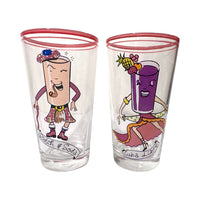 Load image into Gallery viewer, Vintage Anthropomorphic Cocktail Glasses (Set of 4)
