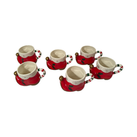 Load image into Gallery viewer, Napco Tom and Jerry Santa and Elf Boot 7-Piece Set
