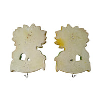 Load image into Gallery viewer, Vintage 1973 Miller Studio Anthropomorphic Sunflower Wall Plaques (Set of 2)
