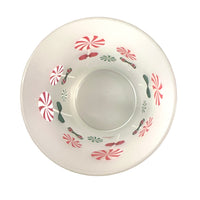 Load image into Gallery viewer, Culver Signed Mid-Century Christmas Candy Double Old Fashion Glasses (Set of 2)
