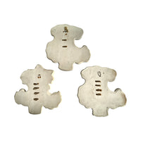 Load image into Gallery viewer, Vintage 1970&#39;s Miller Studio Chalkware Trio of White Poodle Wall Hanging Plaques
