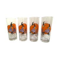 Load image into Gallery viewer, Ocean Thailand Retro Halloween Witch Highball Glasses (Set of 4)

