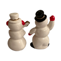 Load image into Gallery viewer, Vintage Norcrest Snowman Salt and Pepper Shakers (Set of 2)
