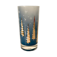 Load image into Gallery viewer, Gay Fad Mid-Century Atomic Winter Trees Glasses (Set of 4)
