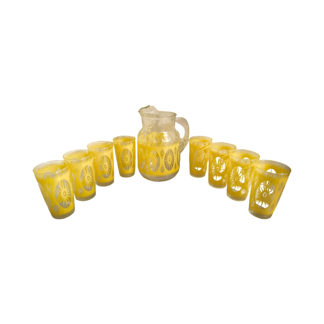 Vintage Hazel Ware 9-Piece Set