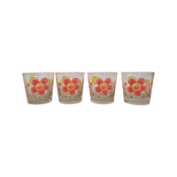 Load image into Gallery viewer, Libbey Retro Butterfly and Flower Cocktail Glasses (Set of 4)
