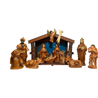 Load image into Gallery viewer, Vintage 13 Piece Japan Nativity Set
