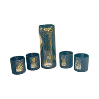 Load image into Gallery viewer, Vintage Dori Signed 5 Piece Male Erotica Cocktail Set
