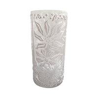 Load image into Gallery viewer, Imperial Glass Mid-Century Frosted White Christmas Glass (Single)
