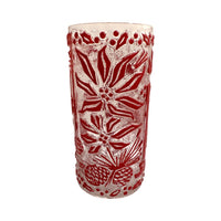 Load image into Gallery viewer, Imperial Glass Mid-Century Holiday Red Christmas Glass (Single)
