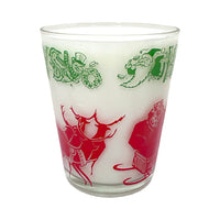 Load image into Gallery viewer, Vintage Happy Holidays Double Old Fashion Glass (Single)

