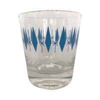 Load image into Gallery viewer, Mid-Century Blue Diamond Glasses (Set of 4)
