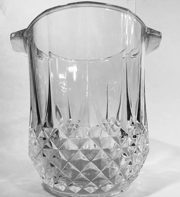 (1993) Longchamp Cristal d’Arques hot Glass Champagne/Wine Bucket