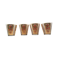 Load image into Gallery viewer, Georges Briard Signed Mid-Century  Tiffany Old Fashion Glasses (Set of 4)
