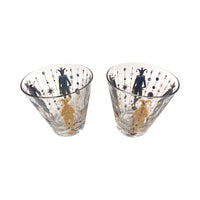 Load image into Gallery viewer, Culver Mid-Century Mardi Gras Jester Double Old Fashion Glasses (Set of 2)
