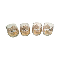 Load image into Gallery viewer, Georges Briard Signed Mid-Century Golden Deco Double Old Fashion Glasses (Set of 4)

