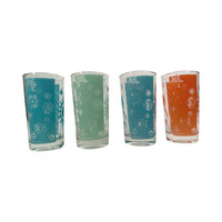 Load image into Gallery viewer, Bartlett Collins Mid-Century Four Seasons Design by D Campbell Glasses (Set of 4)
