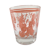 Load image into Gallery viewer, Hazel Atlas Mid-Century Pink Dancing Pig Glasses (Set of 4)
