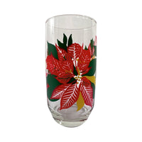 Load image into Gallery viewer, Libbey Mid-Century Poinsettia Glasses (Set of 6)
