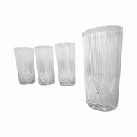 Load image into Gallery viewer, Georges Briard Signed Mid-Century White Textured Peacock Glasses (Set of 4)
