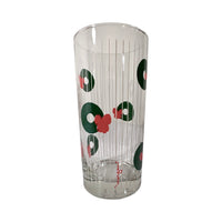 Load image into Gallery viewer, Morgan Signed Mid-Century Holiday Wreath Glasses (Set of 6)
