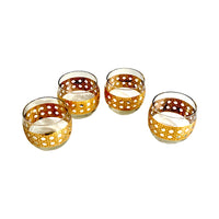 Load image into Gallery viewer, Culver Mid-Century Canella Roly Poly Glasses (Set of 4)
