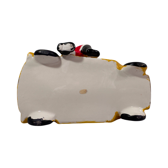 Josef Originals Santa Got a New Ride Ceramic Planter | Retro Solstice