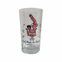 Load image into Gallery viewer, Vintage Risqué Humor Look Mom No Hands Single Glass
