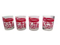 Load image into Gallery viewer, Tastesetter Mid-Century Candy Cane Double Old Fashion Glasses (Set of 4)
